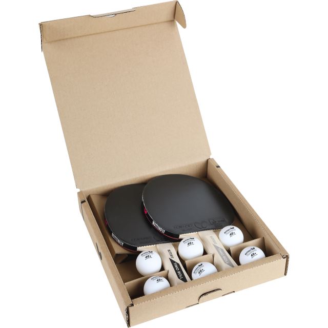 Set BUTTERFLY tenis de masa Timo Boll, 2 Palete si 6 Mingi