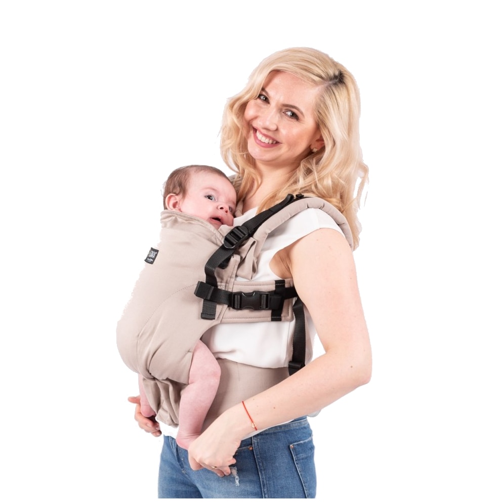 Marsupiu Isara Ergonomic Reglabil in Lungime si in Latime The One Caffe Latte