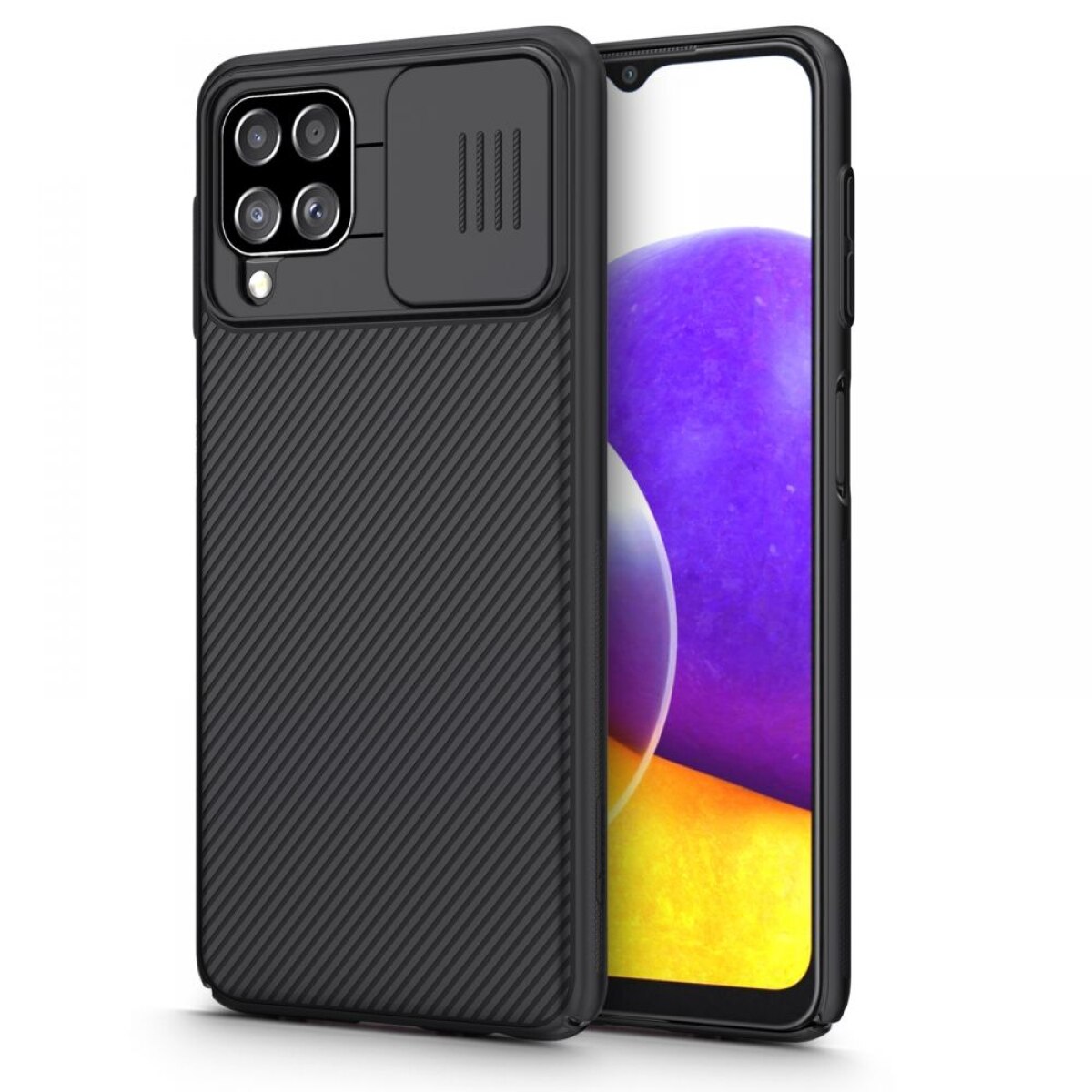 Husa de protectie, NILLKIN, Compatibil cu GALAXY A22 4G / LTE, TPU, Negru