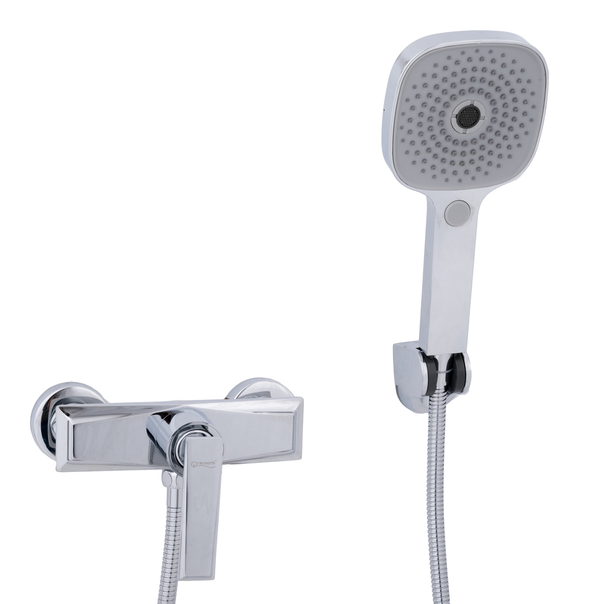 Baterie dus TRENDY'S, desing slim ,crom lucios