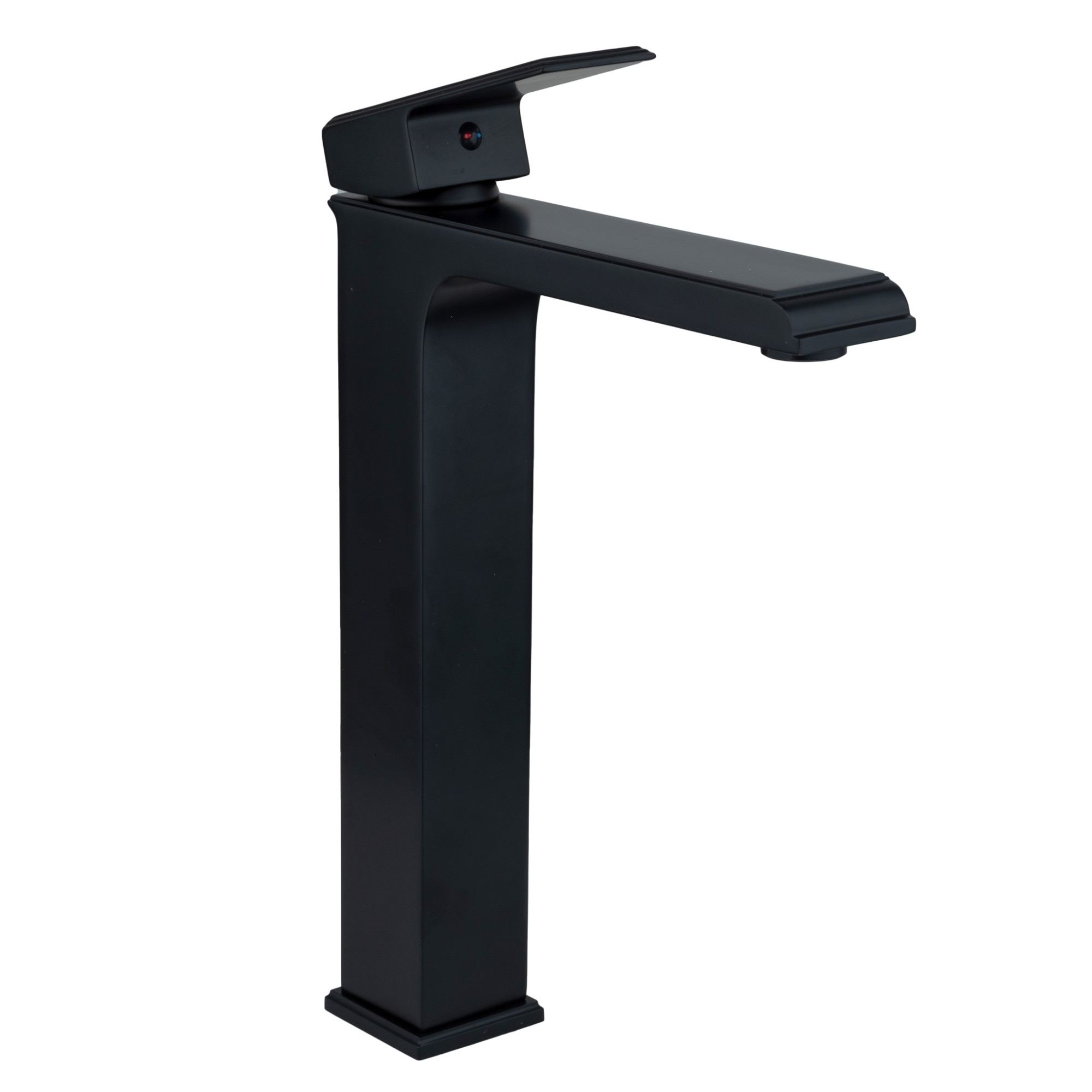 Baterie lavoar TRENDY'S, montare pe blat , langa lavoar negru mat