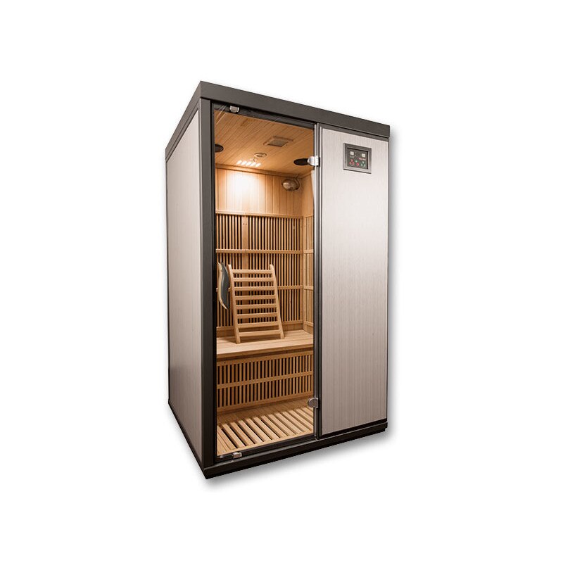 Infrasauna, sauna cu infrarosii Mountfield Lily 2 pentru 2 persoane, 130 x 105 x 195 cm