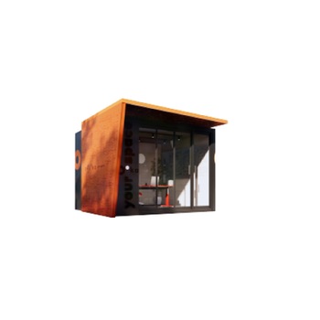 Casa prefabricata, decomandata, PVC, 12.00 m² Casa prefabricata, decomandata, PVC, 12.00 m²