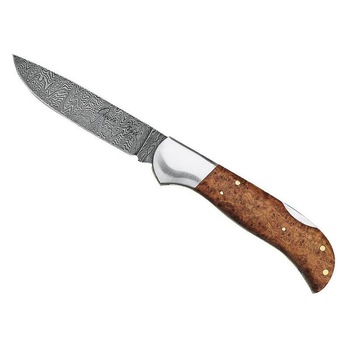 Briceag, Fox, Damascus Amboine, 11 cm Briceag, Fox, Damascus Amboine, 11 cm