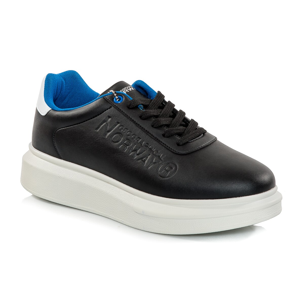 Pantofi barbatesti, Geographical Norway, piele ecologica, negru