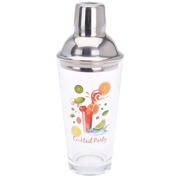 Shaker cocktail, Orion, Sticla, Transparent, 400 ml Shaker cocktail, Orion, Sticla, Transparent, 400 ml