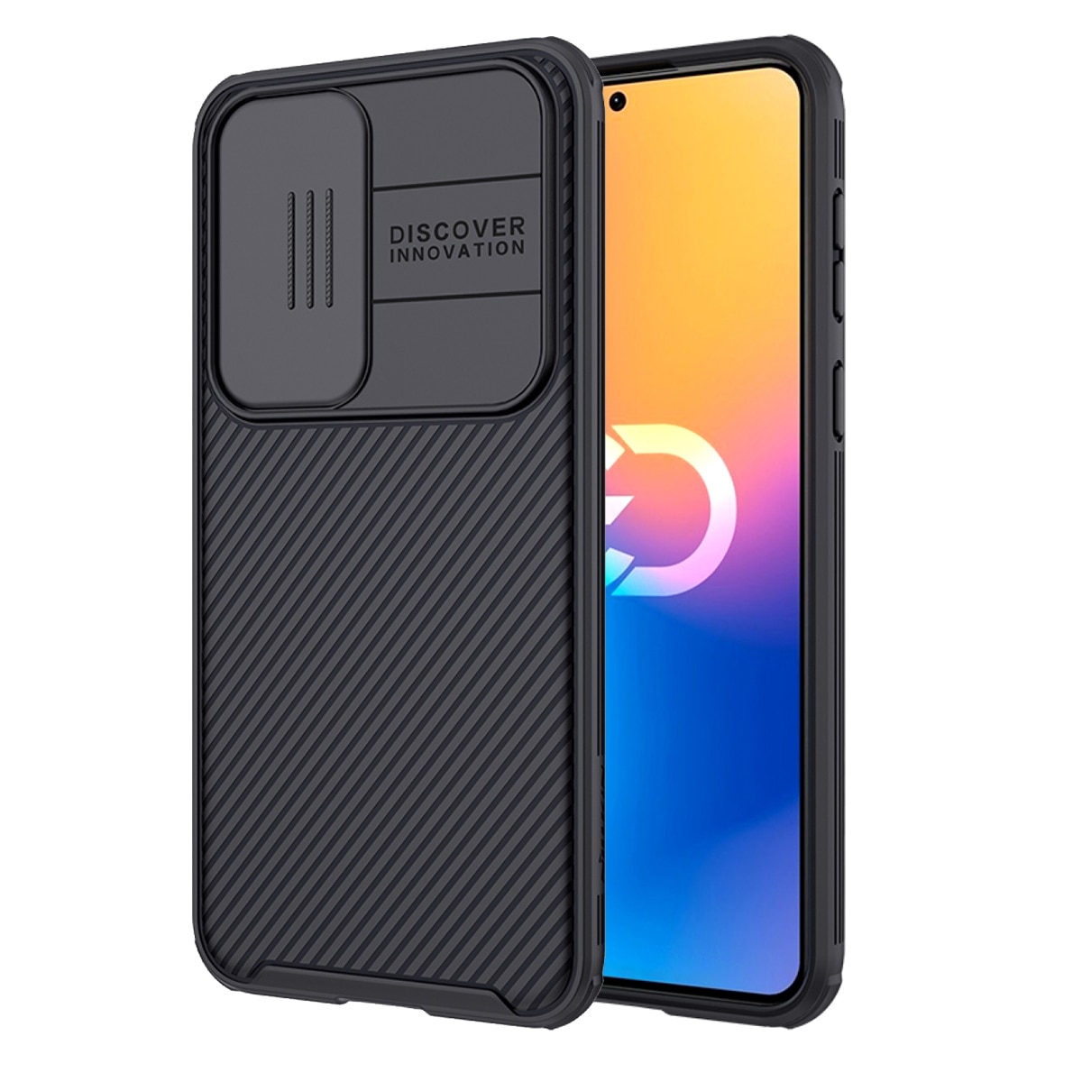 Husa de protectie, Nillkin, Compatibil cu HUAWEI P50, TPU, Negru