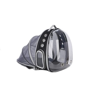 Rucsac pentru transport animale de talie mica, transparent, Extensibil, Negru , 29x27x42cm Rucsac pentru transport animale de talie mica, transparent, Extensibil, Negru , 29x27x42cm