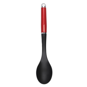 Lingura de gatit nylon, 34 cm, Empire Red - KitchenAid Lingura de gatit nylon, 34 cm, Empire Red - KitchenAid