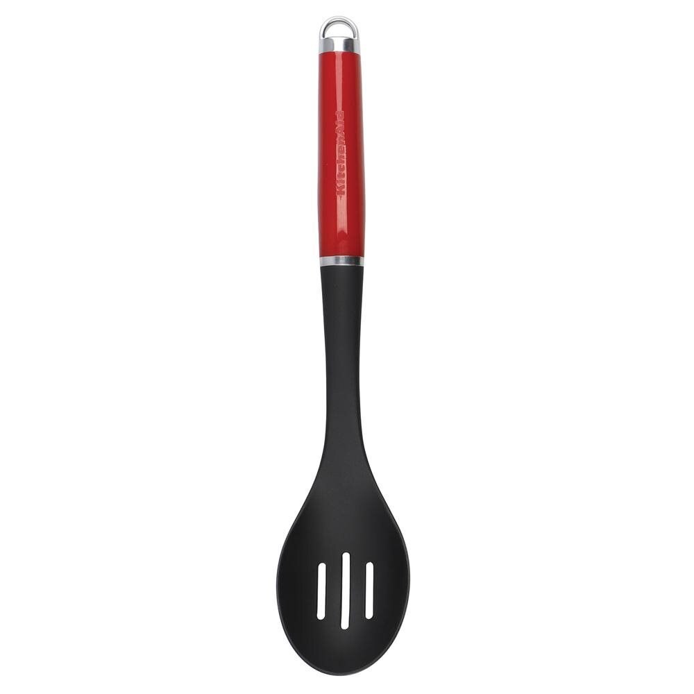 Lingura cu fante nylon, 34 cm, Empire Red - KitchenAid