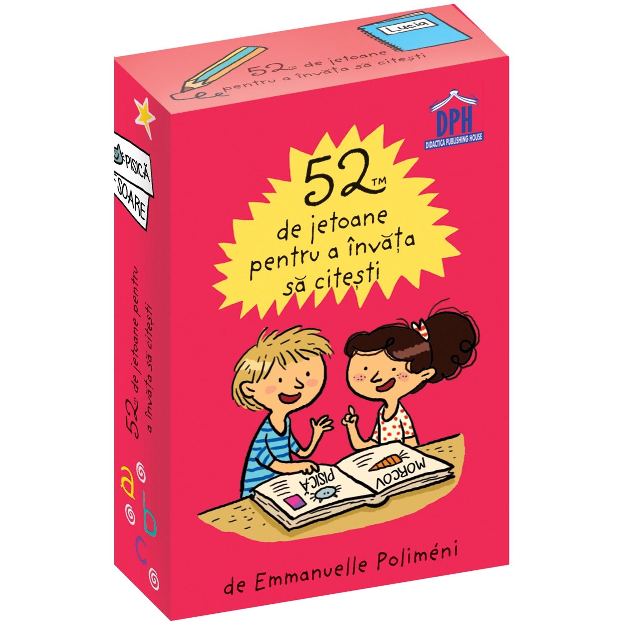 52 de jetoane pentru a invata sa citesti, Emmanuelle Poliméni