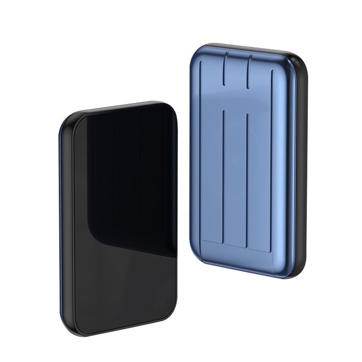 Външна батерия 5000 mAh 15W Pimpom PD-P80, Мобилна магнитна батерия 5000 mAh 15W, PD бързо зареждане за Apple 12