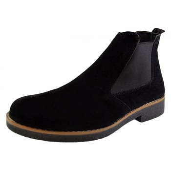 Ghete Barbati, Negre, Piele intoarsa, Chelsea EC, 44 EU Ghete Barbati, Negre, Piele intoarsa, Chelsea EC, 44 EU