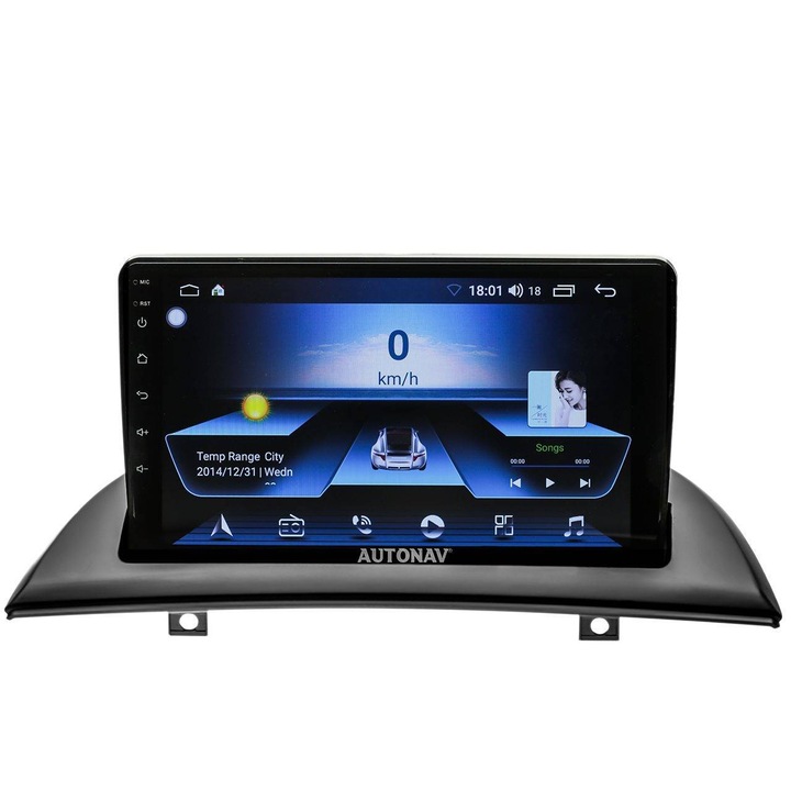 Navigatie AUTONAV Android GPS Dedicata BMW X3 E83, Model Classic, Memorie 128GB Stocare, 6GB RAM, Display 9" Full-Touch, WiFi, 2 x USB, Bluetooth, 4G, Octa-Core 8 * 1.8GHz, 4 * 50W Audio