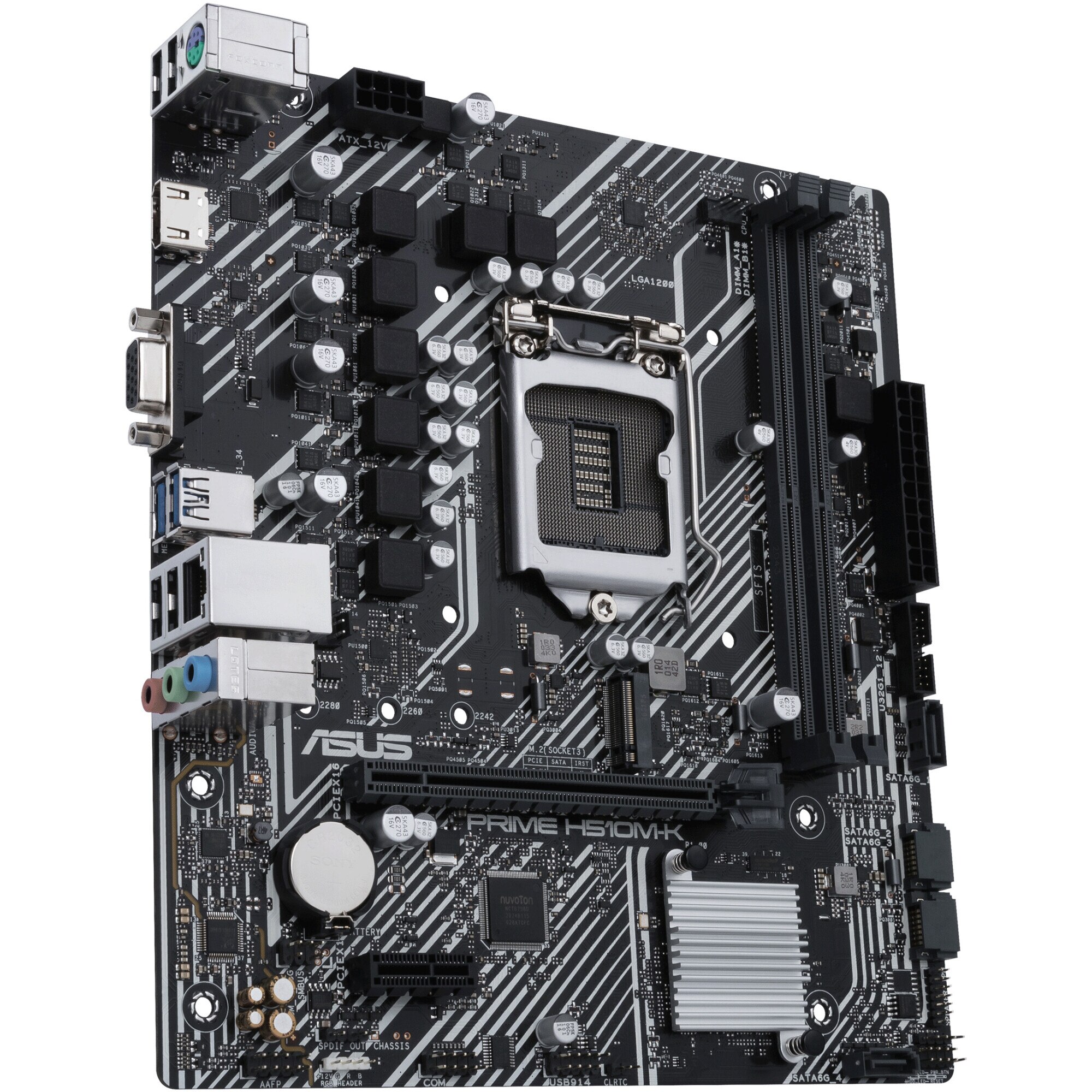 Placa de baza ASUS PRIME H510M-K, Socket 1200 - eMAG.ro