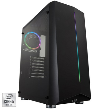 Sistem Desktop PC Gaming Serioux cu procesor Intel® Core™ i5-10400F pana la 4.30GHz, 16GB DDR4, 512GB SSD M.2 PCIe, GeForce® GTX 1660 6GB Super™ GDDR6, Microsoft Windows 10 Home Sistem Desktop PC Gaming Serioux cu procesor Intel® Core™ i5-10400F pana la 4.30GHz, 16GB DDR4, 512GB SSD M.2 PCIe, GeForce® GTX 1660 6GB Super™ GDDR6, Microsoft Windows 10 Home