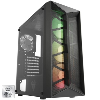 Sistem Desktop PC Gaming Serioux cu procesor Intel® Core™ i7-10700F pana la 4.80GHz, 16GB DDR4, 1TB SSD M.2 PCIe, GeForce® RTX 3060 12GB GDDR6, Microsoft Windows 10 Home Sistem Desktop PC Gaming Serioux cu procesor Intel® Core™ i7-10700F pana la 4.80GHz, 16GB DDR4, 1TB SSD M.2 PCIe, GeForce® RTX 3060 12GB GDDR6, Microsoft Windows 10 Home