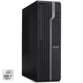 Sistem Desktop PC Acer Veriton X4670G cu procesor Intel® Core™ i5-10400 pana la 4.30GHz, 16GB DDR4, 1TB HDD, DVD-RW, Intel® UHD Graphics 630, No OS Sistem Desktop PC Acer Veriton X4670G cu procesor Intel® Core™ i5-10400 pana la 4.30GHz, 16GB DDR4, 1TB HDD, DVD-RW, Intel® UHD Graphics 630, No OS