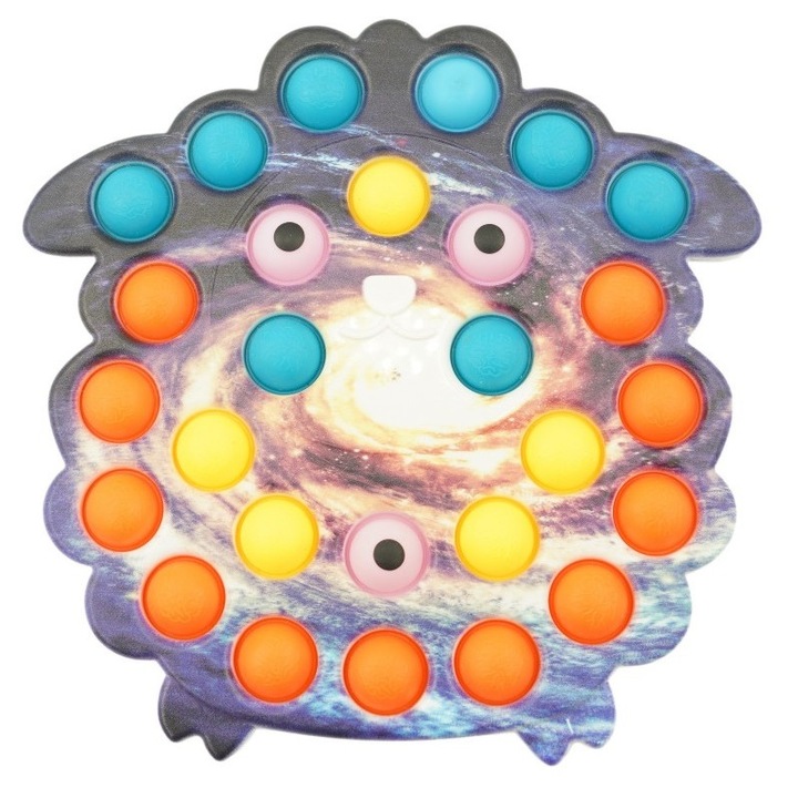 Érzékszervi antistressz játék, bárány, fekete, Avaleea