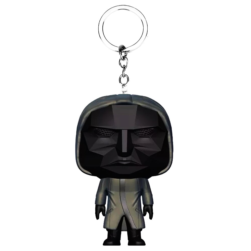 Jucarie Squid Game Zenuk® - Front Man, Fidget Toy, Sensory, 2D, Negru/Gri