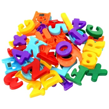 Jucarie Educativa, Set Litere si Numere Magnetice, Indiggo®, Ideale pentru Tabla Magnetica, Include Semne Matematice, 54 de Piese, Invatarea Numerelor si a Alfabetului, 3ani+, Multicolor Jucarie Educativa, Set Litere si Numere Magnetice, Indiggo®, Ideale pentru Tabla Magnetica, Include Semne Matematice, 54 de Piese, Invatarea Numerelor si a Alfabetului, 3ani+, Multicolor
