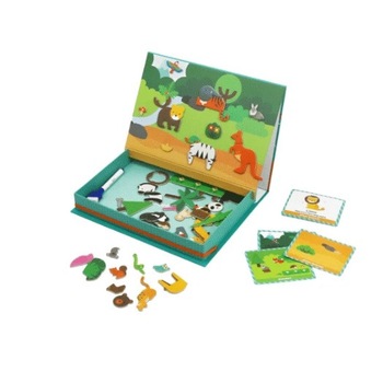 Set magnetic educativ - Lumea animalelor, 53 piese Set magnetic educativ - Lumea animalelor, 53 piese