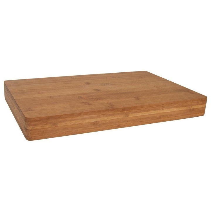 Tocator de bucatarie, Orion, Lemn, Maro, 46x30 cm