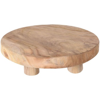 Tocator pentru servit, Home Styling Collection, Lemn, Maro, 30 cm Tocator pentru servit, Home Styling Collection, Lemn, Maro, 30 cm