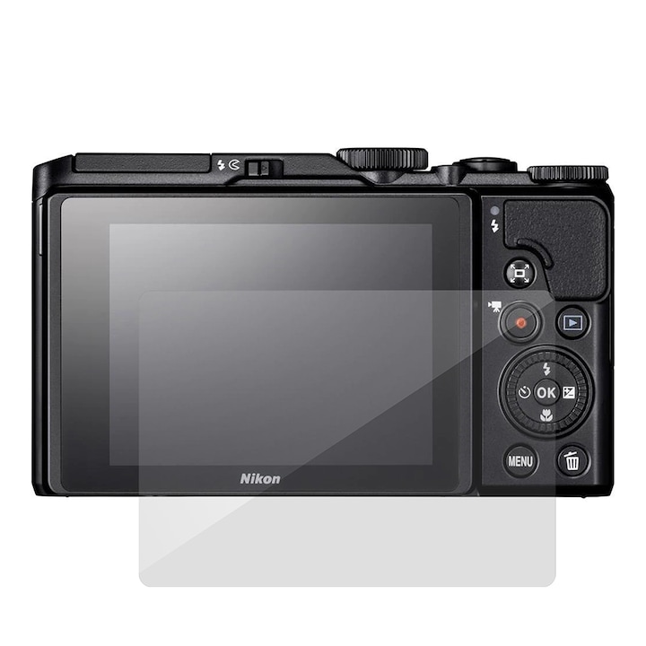 SILKASE fólia készlet Nikon COOLPIX A900-hoz, 2 db, kijelzővédő, szilikon, megújuló