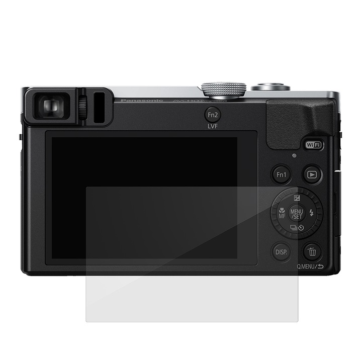 SILKASE fóliakészlet Panasonic Lumix DMC-TZ70EP-hez, 2 db, kijelző védelem, szilikon, megújuló