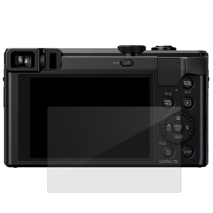 SILKASE fólia szett Panasonic Lumix DMC-TZ80-hoz, 2 db, kijelzővédő, szilikon, megújuló