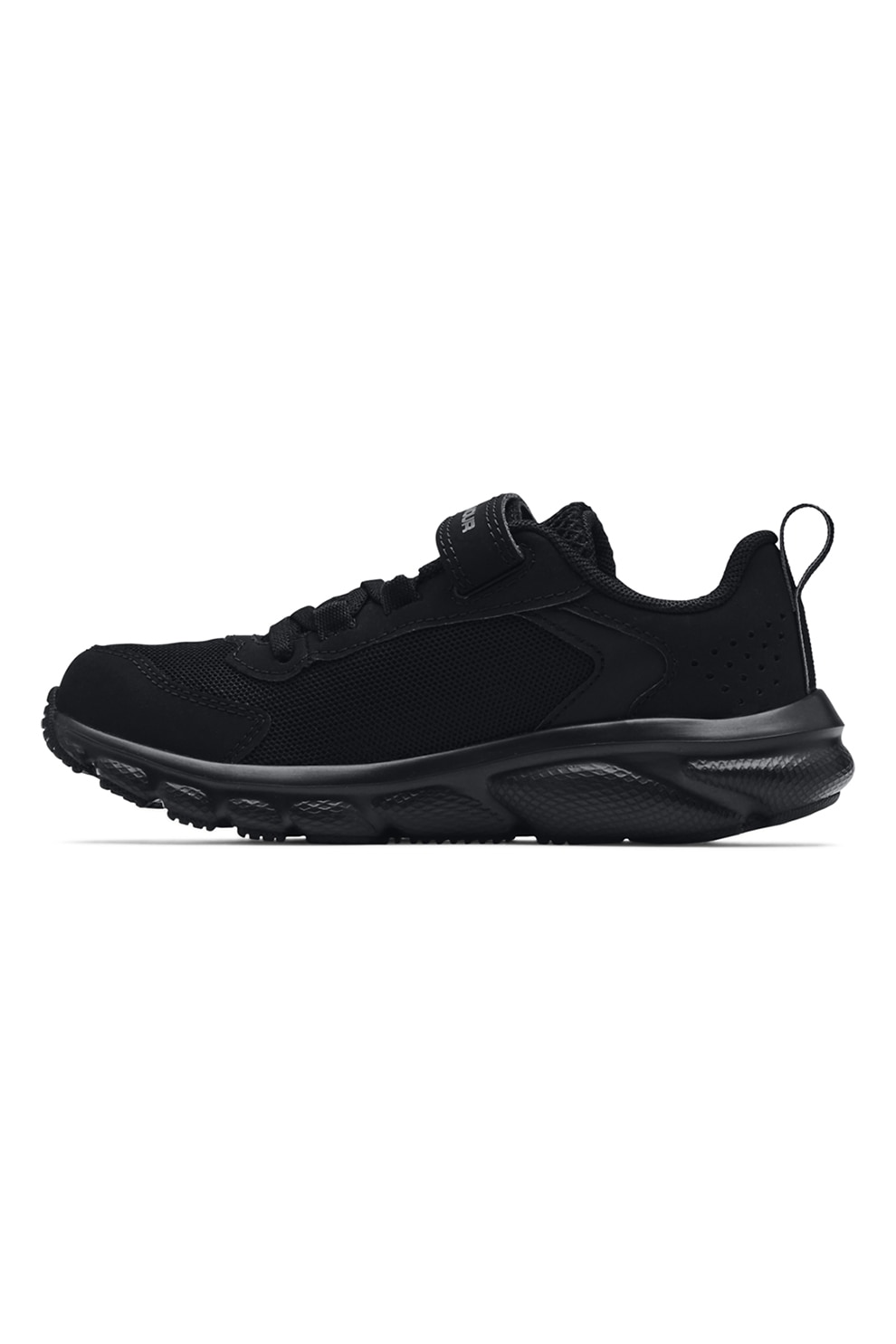 Under Armour, Pantofi cu garnituri de piele pentru fitness Assert 9, Negru, 28 EU