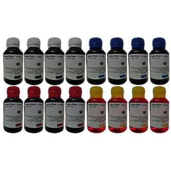 Pachet Flacon cerneala AlphaChem Compatibil Brother 4x LC1220BK Negru 4x LC1220C Cyan 4x LC1220M Magenta 4x LC1220Y Galben 1600 ml Pachet Flacon cerneala AlphaChem Compatibil Brother 4x LC1220BK Negru 4x LC1220C Cyan 4x LC1220M Magenta 4x LC1220Y Galben 1600 ml
