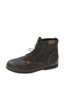 Ghete barbatesti, piele naturala, talpa usoara, Modin, Gri, 44 Ghete barbatesti, piele naturala, talpa usoara, Modin, Gri, 44