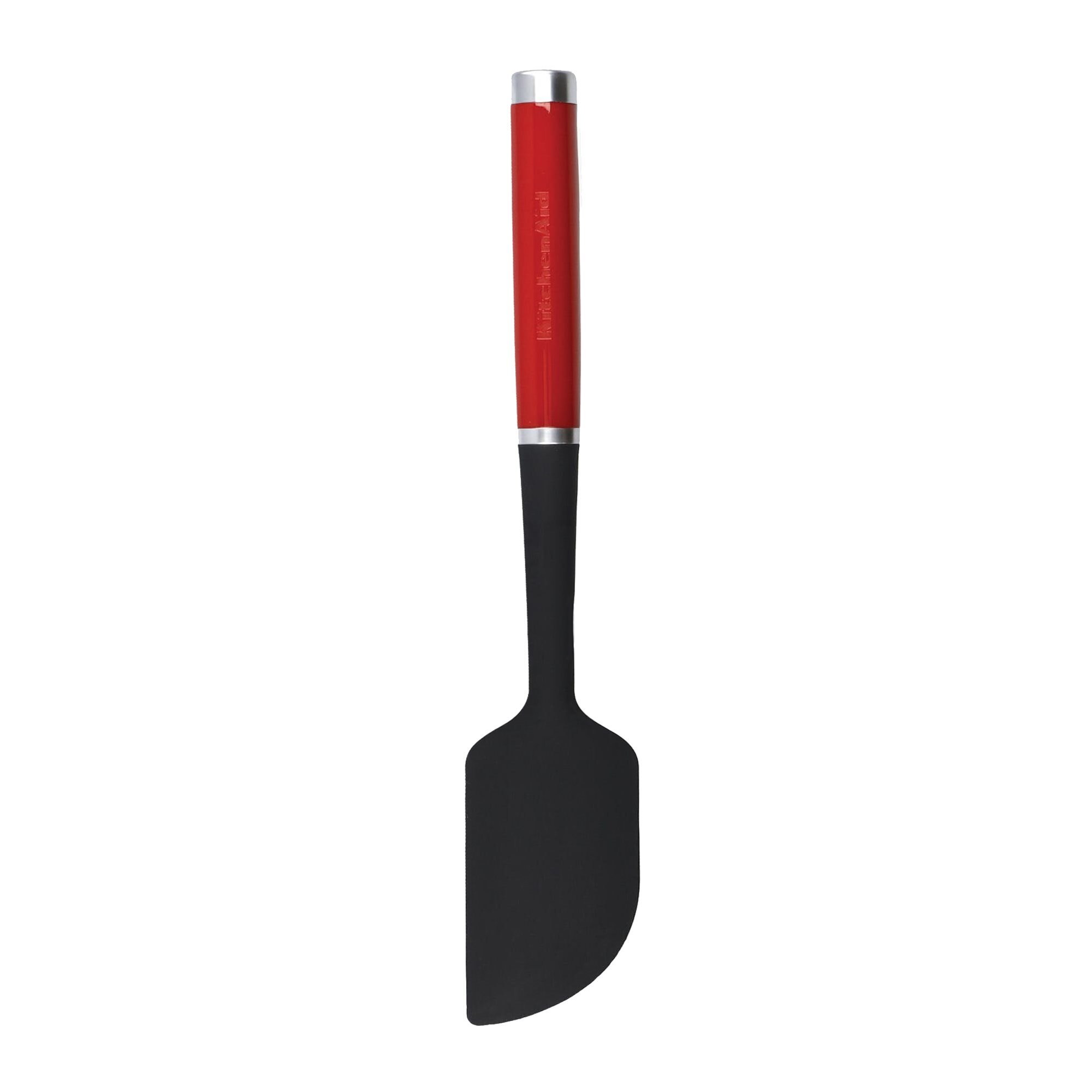 Spatula flexibila pentru prajituri, din silicon, 30 cm, Empire Red - KitchenAid