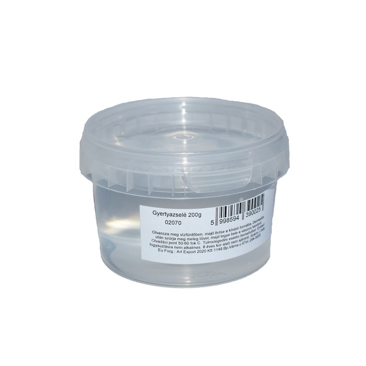 Jeleu de lumanare, transparent, 200 g