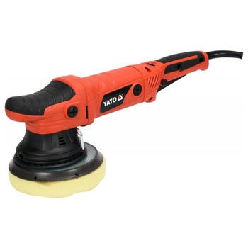 Masina de lustruit Yato 720 W, 150 mm, turatie reglabila, valiza plastic Masina de lustruit Yato 720 W, 150 mm, turatie reglabila, valiza plastic