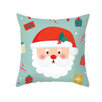 Fata perna Craciun, 45x45 cm, Concept Shop, Mos Craciun 036 Fata perna Craciun, 45x45 cm, Concept Shop, Mos Craciun 036