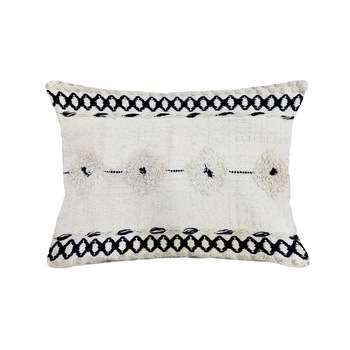 Perna decorativa Tassel Bedora, 40x60 cm, cusatura manuala, 100% bumbac Perna decorativa Tassel Bedora, 40x60 cm, cusatura manuala, 100% bumbac