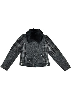 Jacheta dama, Desigual-Chaq Sheila, Gri/Negru, 42 Jacheta dama, Desigual-Chaq Sheila, Gri/Negru, 42