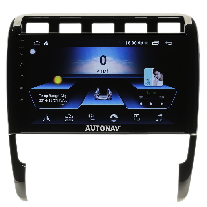 Navigatie AUTONAV Android GPS Dedicata Porsche Cayenne 2003-2010, Model Classic, Memorie 64GB Stocare, 2GB RAM, Display 9" Full-Touch, WiFi, 2 x USB, Bluetooth, Quad-Core 4 * 1.8GHz, 4 * 50W Audio