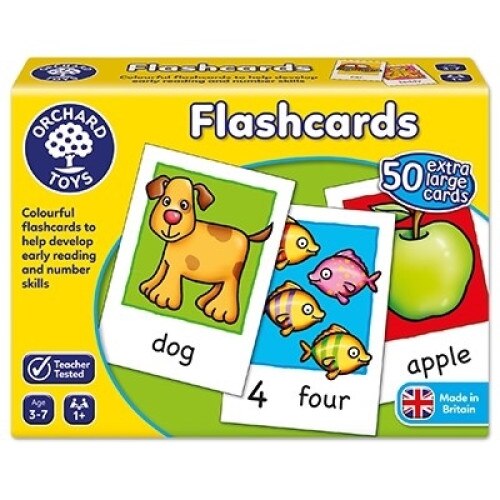 Joc educativ in limba engleza Cartonase FLASHCARDS