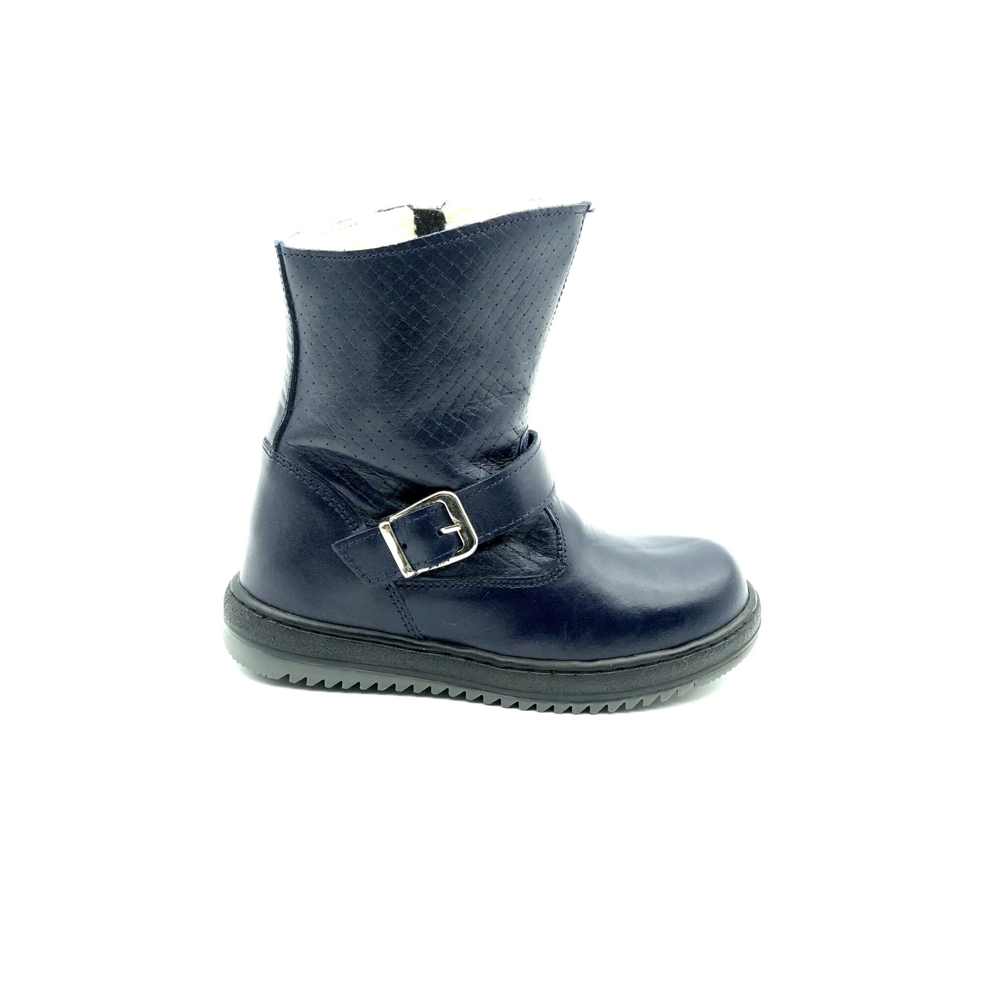 Cizme copii Sibel Bebe EVO1183, ortopedice, piele naturala, Bleumarin, Bleumarin