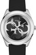Guess, Ceas analog cu cadran cu monograma, Negru