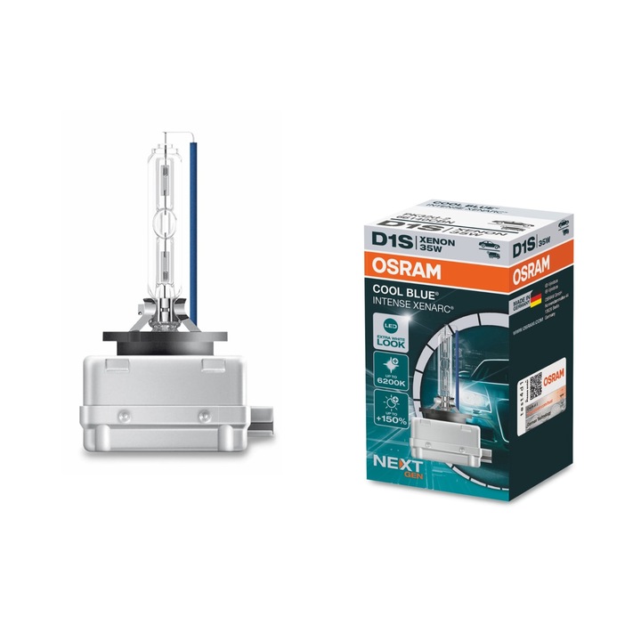 Ксенонова крушка за фар OSRAM D1S, 35W, CBI NEXT GEN, Кутия 1 брой