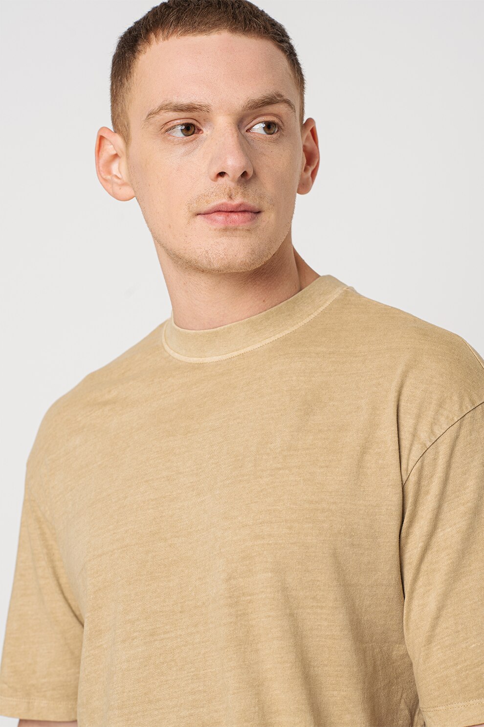 Only & Sons, Tricou cu maneci cazute Ron, Maro camel