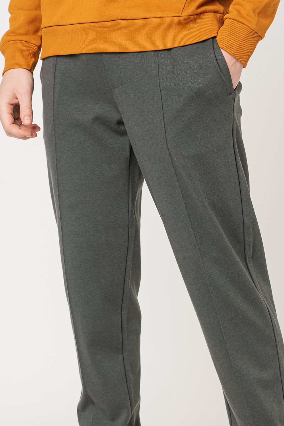 Only & Sons, Pantaloni sport cu snur de ajustare Oxley, Gri carbune