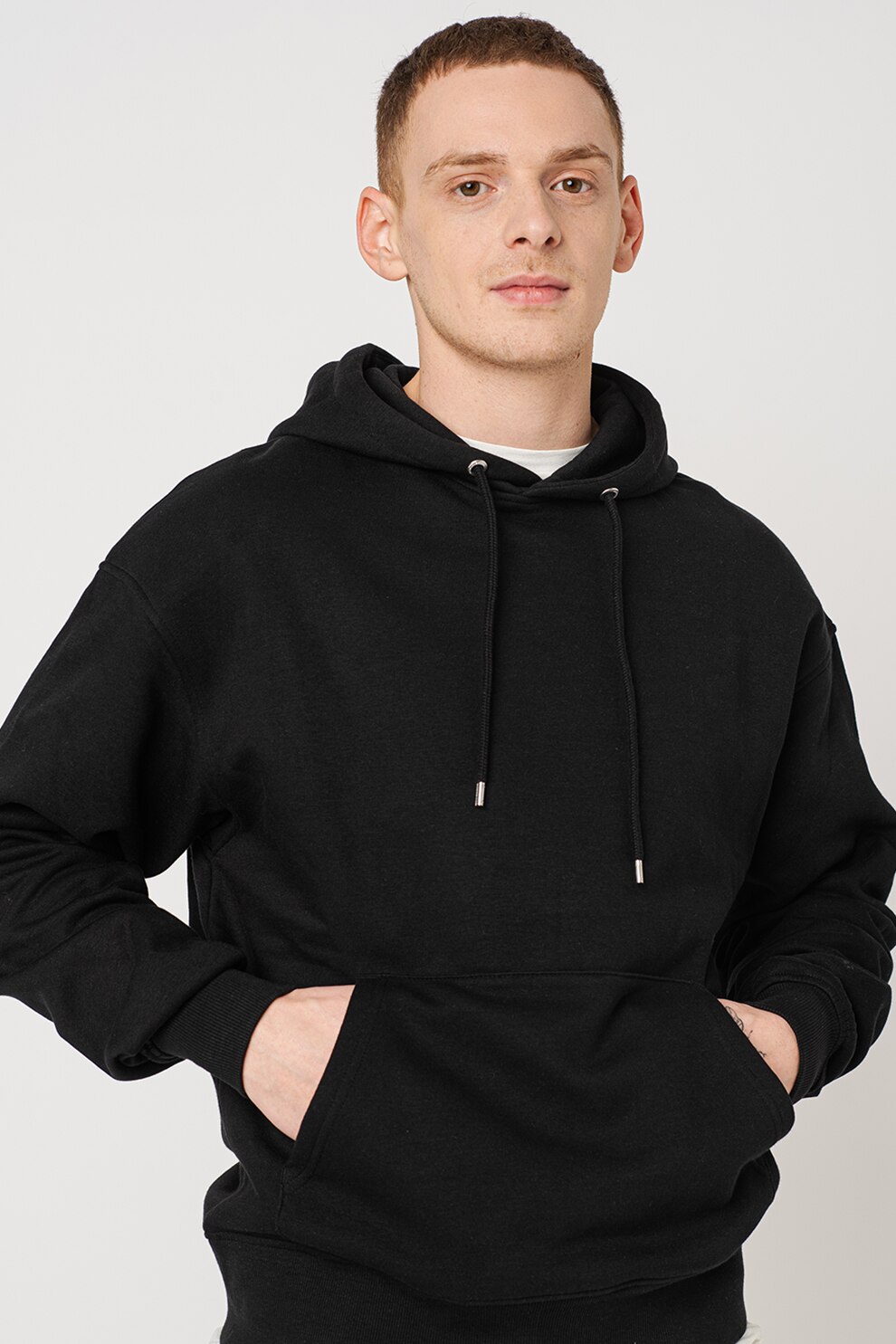 Jack&Jones, Hanorac lejer Foss, Negru