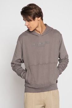 Jack&Jones, Hanorac cu imprimeu logo Blu Joel, Gri Jack&Jones, Hanorac cu imprimeu logo Blu Joel, Gri