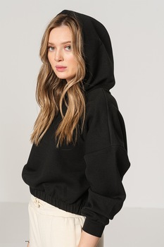 Only, Hanorac cu maneci cazute Scarlett, Negru Only, Hanorac cu maneci cazute Scarlett, Negru